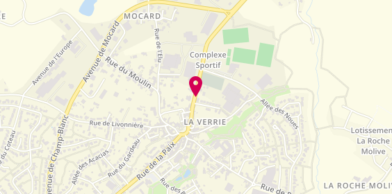 Plan de BONNET Violaine, 31 Bis Rue du Stade, 85130 Chanverrie