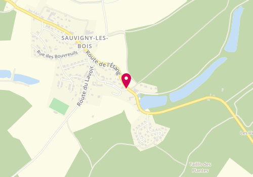 Plan de MORLEVAT Delphine, 51 Bis Route de l'Etang, 58160 Sauvigny-les-Bois