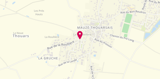 Plan de MEME Mélanie, 6 Impasse de la Paradellerie, 79100 Mauzé-Thouarsais