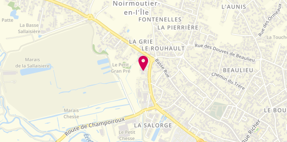 Plan de BEZANGER Laetitia, 59 Rue de la Pree Aux Ducs, 85330 Noirmoutier-en-l'Île