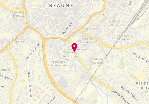 Plan de MISSET Ludivine, 20 Rue du Faubourg Perpreuil, 21200 Beaune