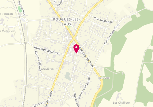 Plan de SIMON Pauline, 138 Rue des Gravieres, 58320 Pougues-les-Eaux