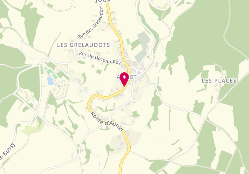 Plan de GAILLARD Christine, Le Bourg, 71550 Anost