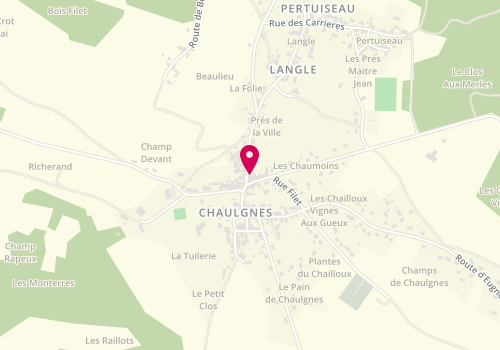 Plan de TIMOLEONTHOS Léa, 4 Route de Soury, 58400 Chaulgnes