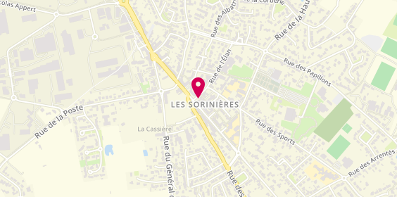 Plan de ARROUET Pierre, 2 Rue des Sports, 44840 Les Sorinières