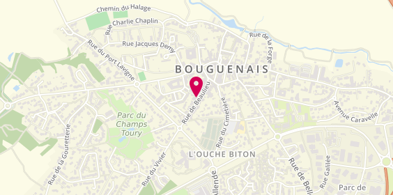 Plan de BALON Natacha, 28 Bis Rue de Beaulieu, 44340 Bouguenais