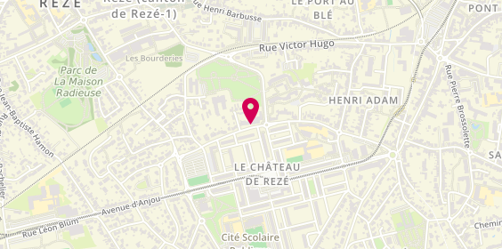 Plan de ROULEAU Chloé, 58 Rue du Lieutenant de Monti, 44400 Rezé
