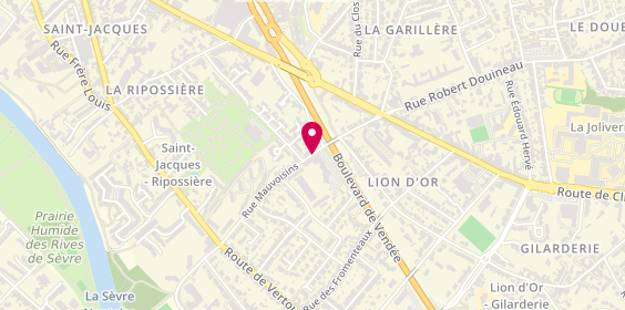 Plan de GARNIER Solène, 25 Rue Mauvoisins, 44200 Nantes