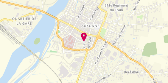 Plan de CHALUMEAU Marjolaine, 18 Rue Davot, 21130 Auxonne