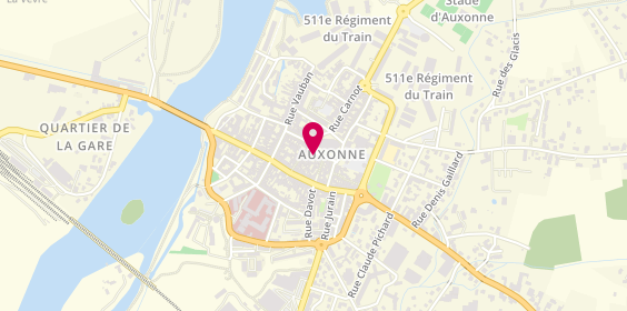 Plan de BRISSET Amélie, 21 Place d'Armes, 21130 Auxonne