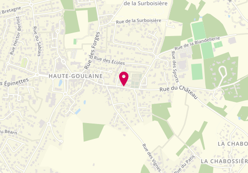 Plan de LEMOINE Nelly, 32 Rue du Chateau, 44115 Haute-Goulaine