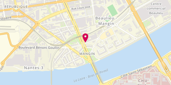 Plan de DURAND Magali, 12 Rue Louis Marin, 44200 Nantes