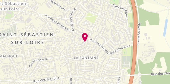 Plan de LAGACHE Nathalie, 5 Rue de Vendome, 44230 Saint-Sébastien-sur-Loire