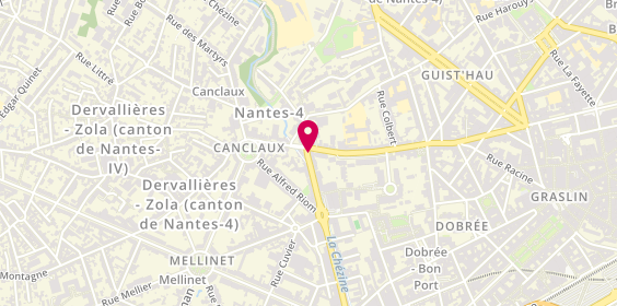 Plan de GENETAY Alexandre, 22 Rue Lamoriciere, 44100 Nantes