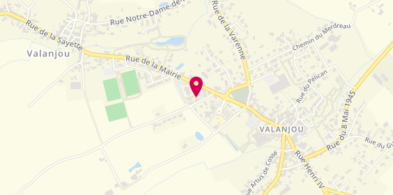 Plan de ROULET Aurélie, 16 Zone Commerciale Bouchardiere, 49670 Chemillé-en-Anjou