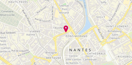 Plan de FAVENNEC Anne, 9 Rue Jeanne d'Arc, 44000 Nantes