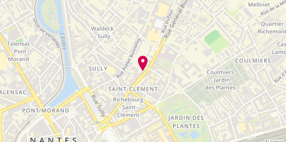 Plan de LOZON DE CANTELMI Pierre, 12 Rue Maréchal Joffre, 44000 Nantes