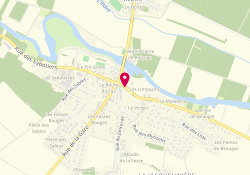 Plan de PONS Patricia, 24 Place du Bourg du Fau, 37310 Reignac-sur-Indre