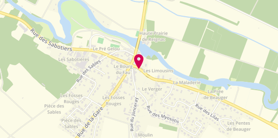 Plan de BARDOUILLET Claire, 24 Place du Bourg du Fau, 37310 Reignac-sur-Indre