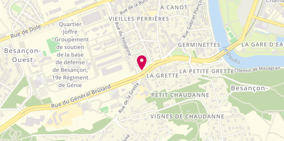 Plan de CÉSARI Laetitia, 20 Boulevard Charles de Gaulle, 25000 Besançon