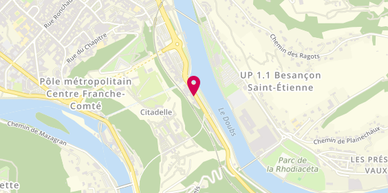 Plan de PACHECO Sandra, 48 Faubourg Rivotte, 25000 Besançon