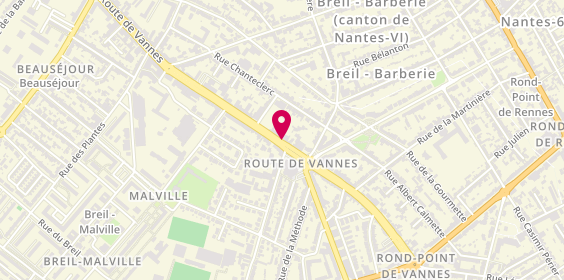 Plan de AKAY Emre, 16 Route de Vannes, 44100 Nantes
