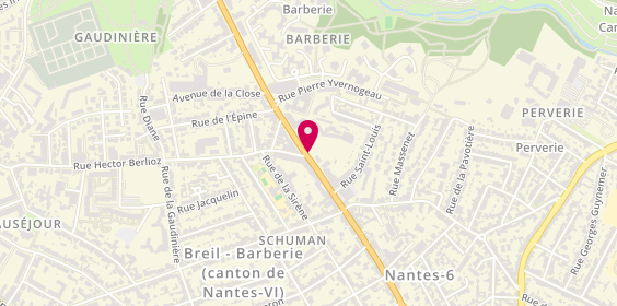 Plan de LEMAIRE Candy, 142 Boulevard Robert Schuman, 44000 Nantes