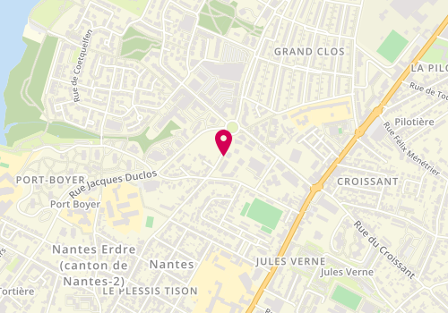 Plan de BREGEON Lucas, 154 Route de Saint Joseph, 44300 Nantes