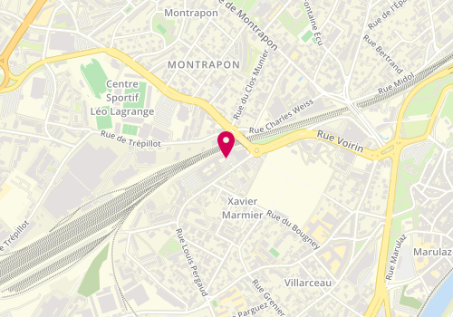 Plan de MONFORT Pierre, 17 Rue Xavier Marmier, 25000 Besançon