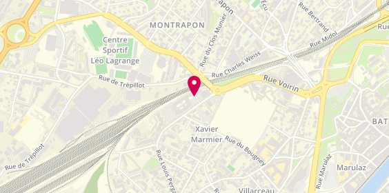 Plan de FAVIER Victorine, 17 Rue Xavier Marmier, 25000 Besançon