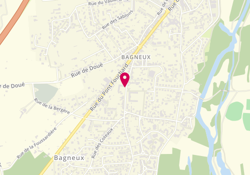 Plan de THEURIER Isabelle, 32 Rue du Dolmen, 49400 Saumur