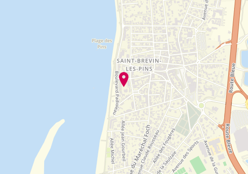 Plan de BOENNEC Cécile, 4 Rue de la Resistance, 44250 Saint-Brevin-les-Pins