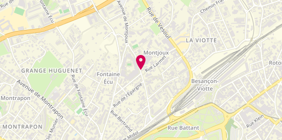 Plan de VARETA Mathilde, 20 Bis Avenue Commandant Marceau, 25000 Besançon