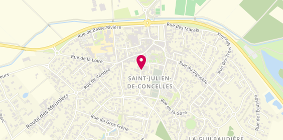 Plan de BARTEAU Annaïg, 7 Boulevard Trittau, 44450 Saint-Julien-de-Concelles