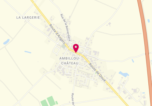 Plan de CADIX Anne-Laure, 8 Route d'Angers, 49700 Tuffalun