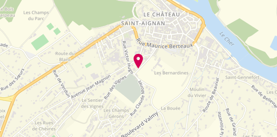 Plan de BARNIET Christophe, 10 Rue de l'Egalite, 41110 Saint-Aignan