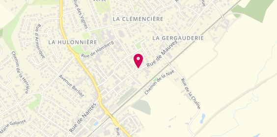 Plan de BAUDOUIN Marion, 21 Rue de Mauves, 44470 Thouaré-sur-Loire