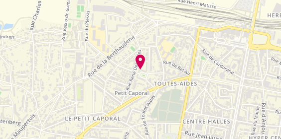 Plan de THOREL Marion, 6 Place Henri Poincaré, 44600 Saint-Nazaire