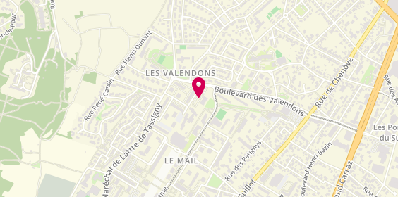 Plan de BEAUNE Lucie, 31 Boulevard des Valendons, 21300 Chenôve