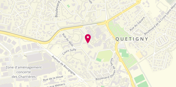 Plan de GOUSSELET Lucie, 10 Place Centrale Roger Remond, 21800 Quetigny