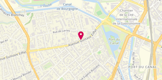 Plan de FAVELIER Michaël, 28 Avenue Gustave Eiffel, 21000 Dijon