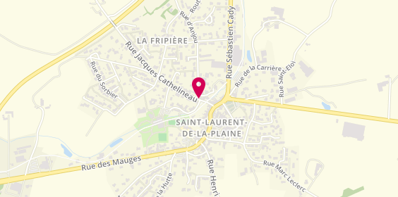 Plan de DELTON Cédric, 8 Bis Rue Jacques Cathelineau, 49290 Mauges-sur-Loire