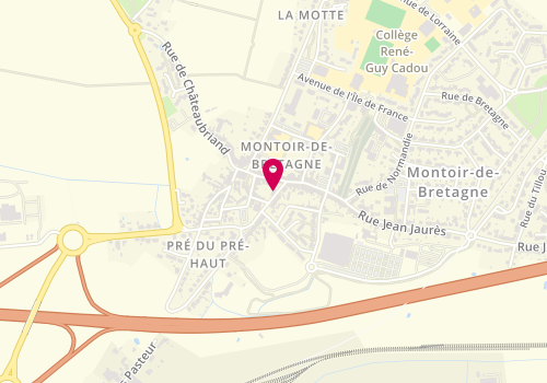 Plan de BORET Christine, 4 Ter Rue Louis Pasteur, 44550 Montoir-de-Bretagne