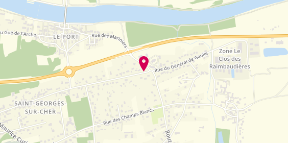 Plan de JALAIS Isabelle, 371 Rue du General de Gaulle, 41400 Saint-Georges-sur-Cher