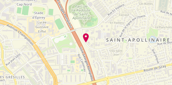 Plan de PIARULLI Sandra, 6 Rue de la Fleuriée, 21850 Saint-Apollinaire