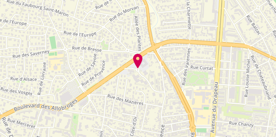 Plan de BOUVET Maxime, 1 Rue du Dauphine, 21121 Fontaine-lès-Dijon