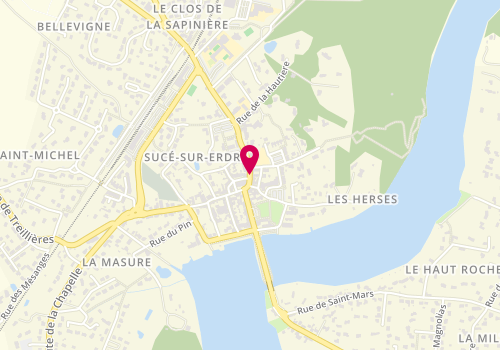 Plan de DROUET Isabelle, 8 Rue Descartes, 44240 Sucé-sur-Erdre