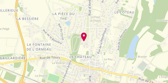Plan de DIAZ José, 27 Rue d'Amboise, 37150 La Croix-en-Touraine