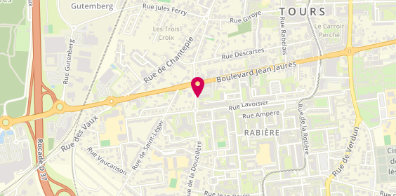 Plan de JEAN Bart Magalie, 6 Rue de la Douzillere, 37300 Joué-lès-Tours