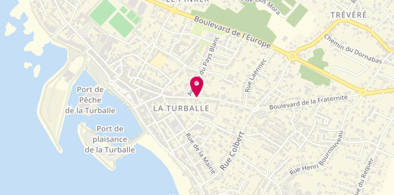 Plan de BURGIO Véronique, 38 Rue Marechal de Lattre, 44420 La Turballe